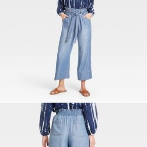 Knox Rose Wide Leg Capri Size M